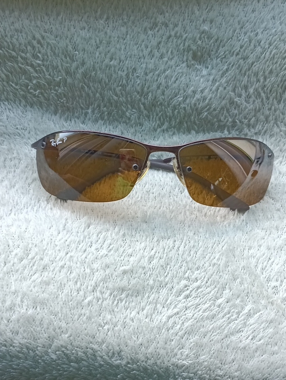 Ray-Ban Women's Brown Lens Silver Frame Sunglasses
